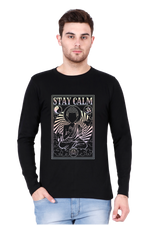 Load image into Gallery viewer, Unisex Stay Calm Full-Sleeve Tee
