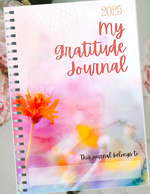 Load image into Gallery viewer, Undated Ruled 2025 Gratitude Journal | Premium Quality A5
