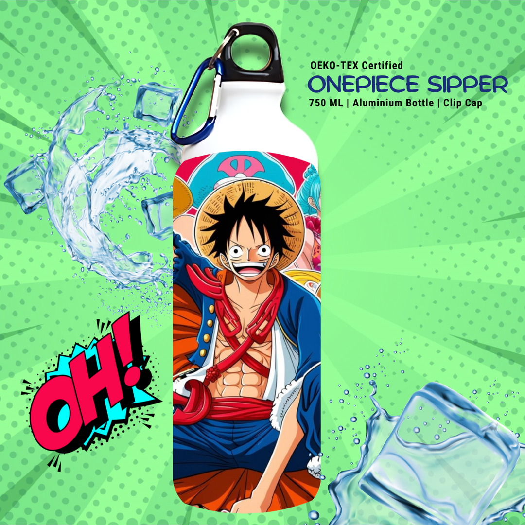 Reusable "One Piece" Sipper Bottle - 750ml