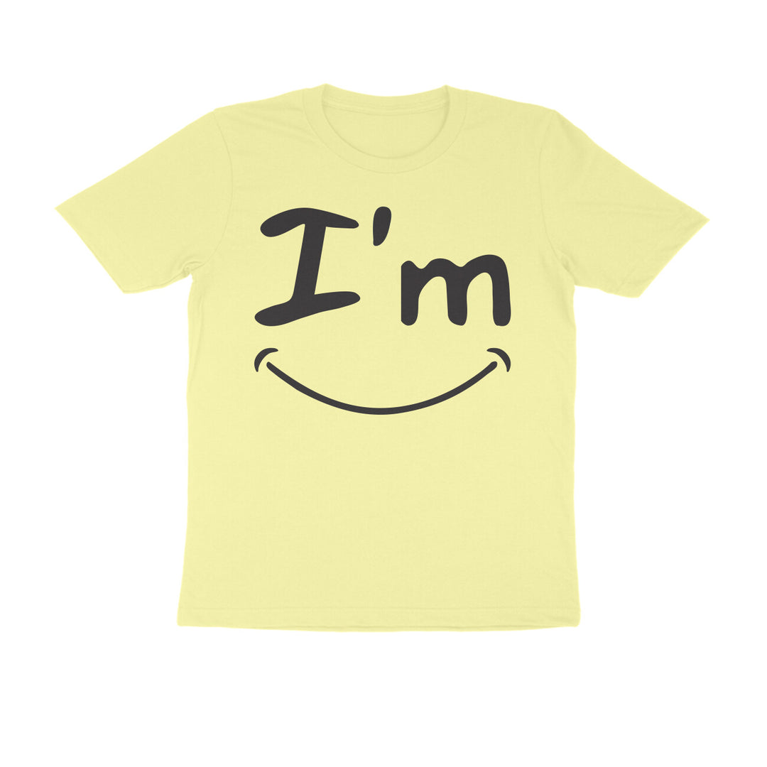 I’m Fine Unisex Graphic T-Shirt | 100% Cotton | Casual Wear Tee