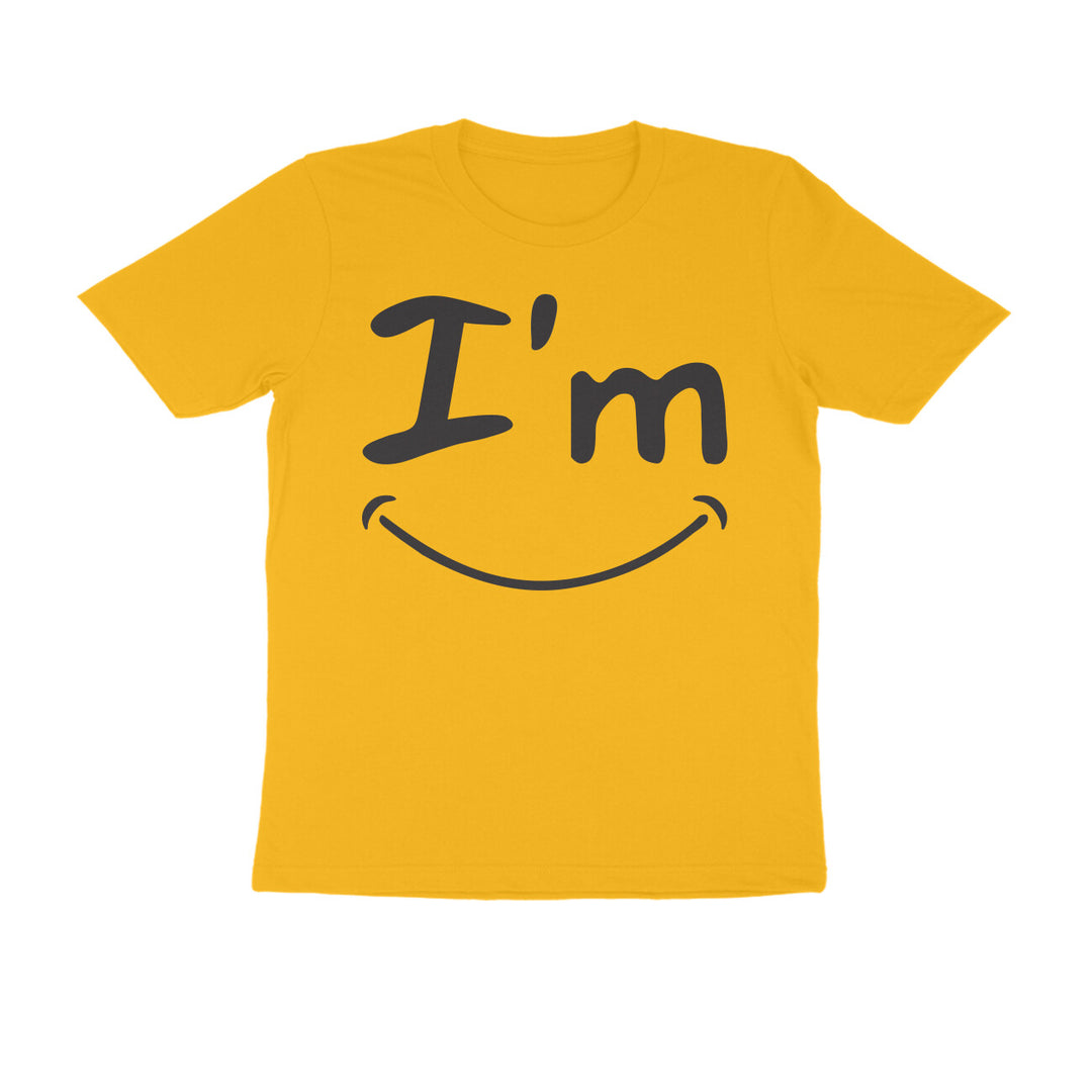 I’m Fine Unisex Graphic T-Shirt | 100% Cotton | Casual Wear Tee