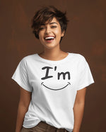 Load image into Gallery viewer, I’m Fine Unisex Graphic T-Shirt | 100% Cotton | Casual Wear Tee
